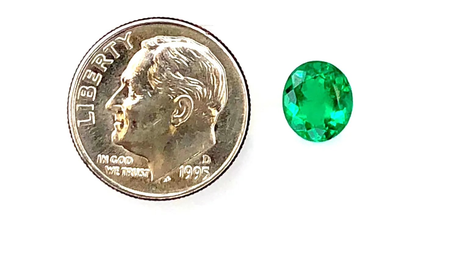 1.37 Carat Emerald Gemstone, GIA Certified