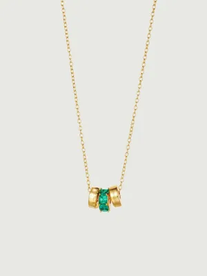 Abacus Floating Charm Necklace