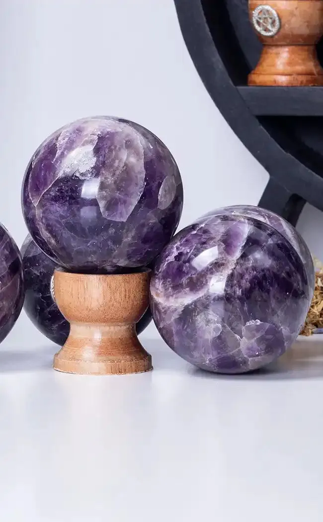 Amethyst Spheres