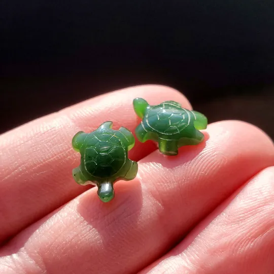 Earrings, Turtle 1543