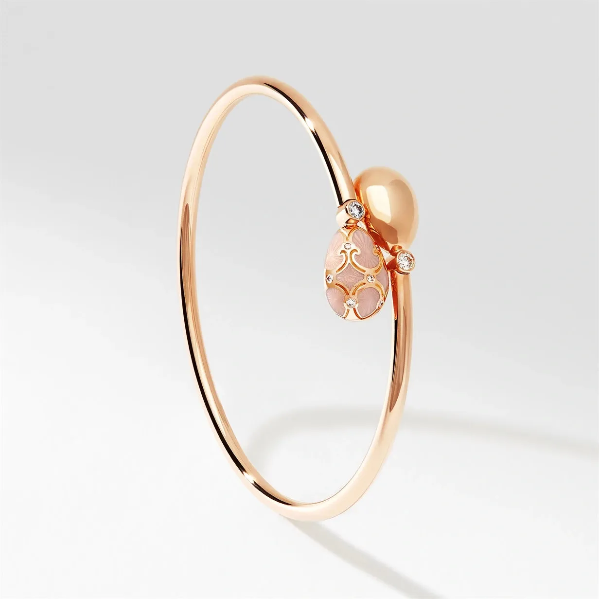 Guilloché Enamel Crossover Bracelet