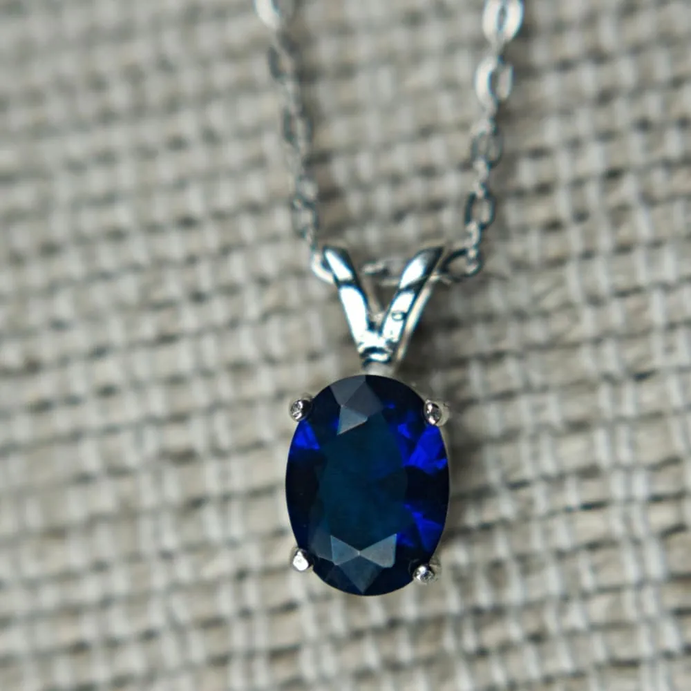 Sapphire Necklace