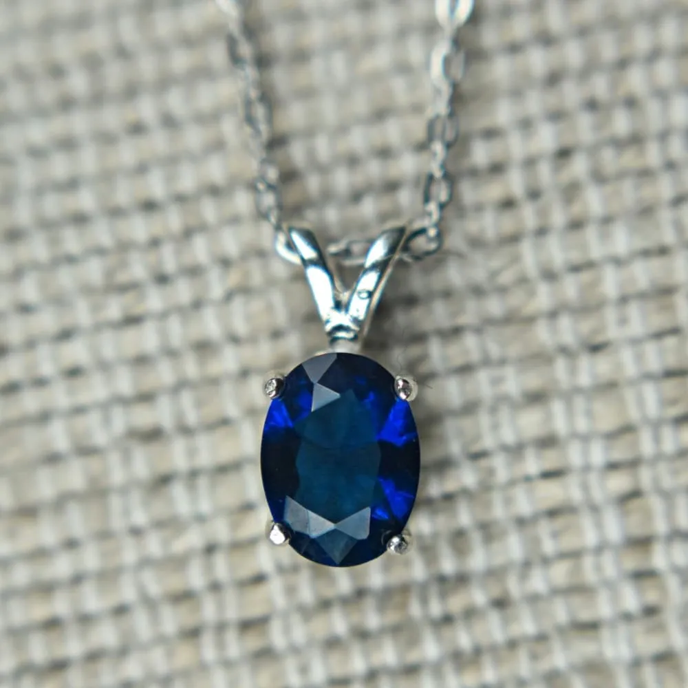 Sapphire Necklace