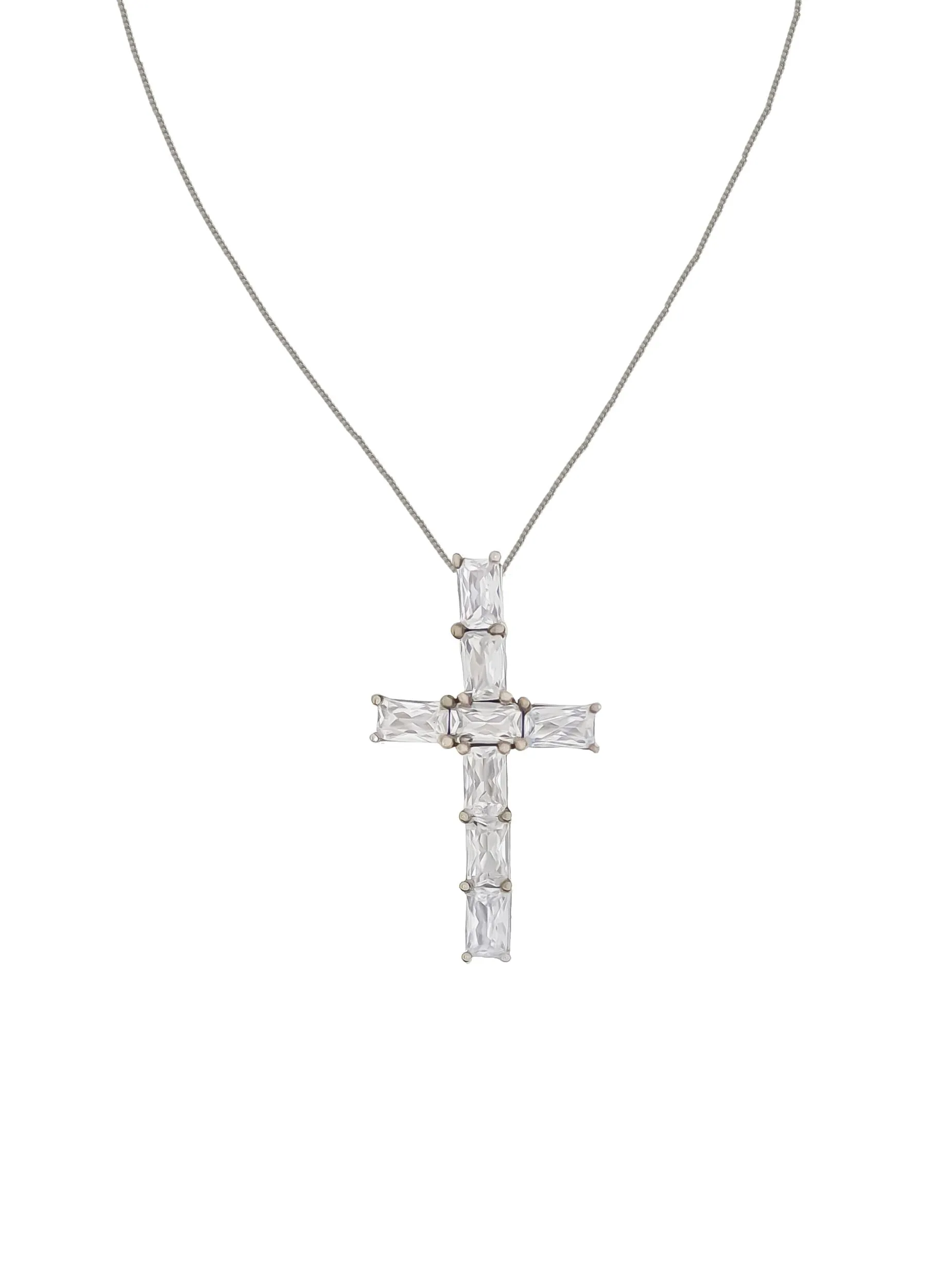 Silver Redemption Pendant Necklace